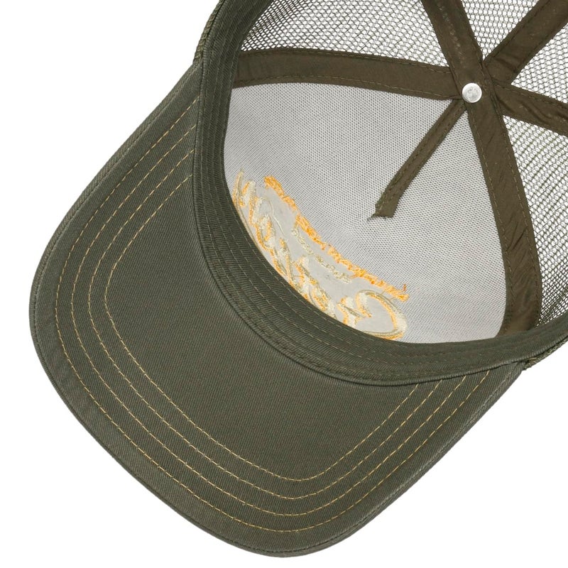 Stetson Since 1865 Trucker Cap Men Summer Winter Olive - Image 4